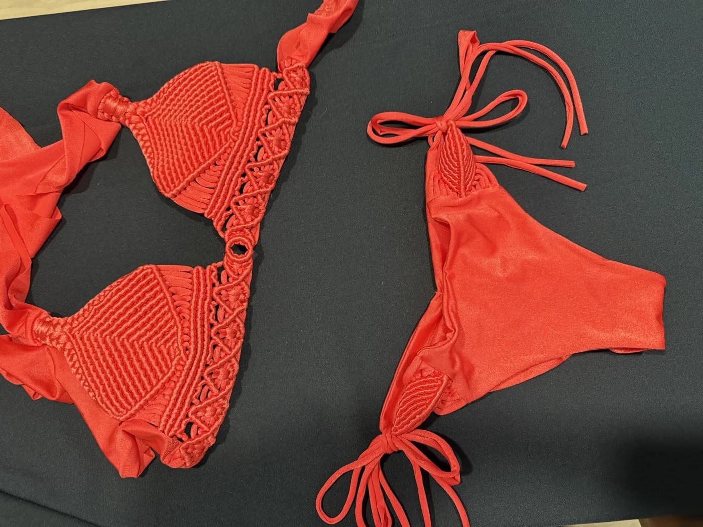 Bikini Abertura · Naranja