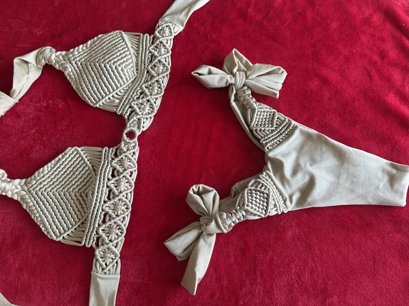 Bikini Trenzado · Marfil