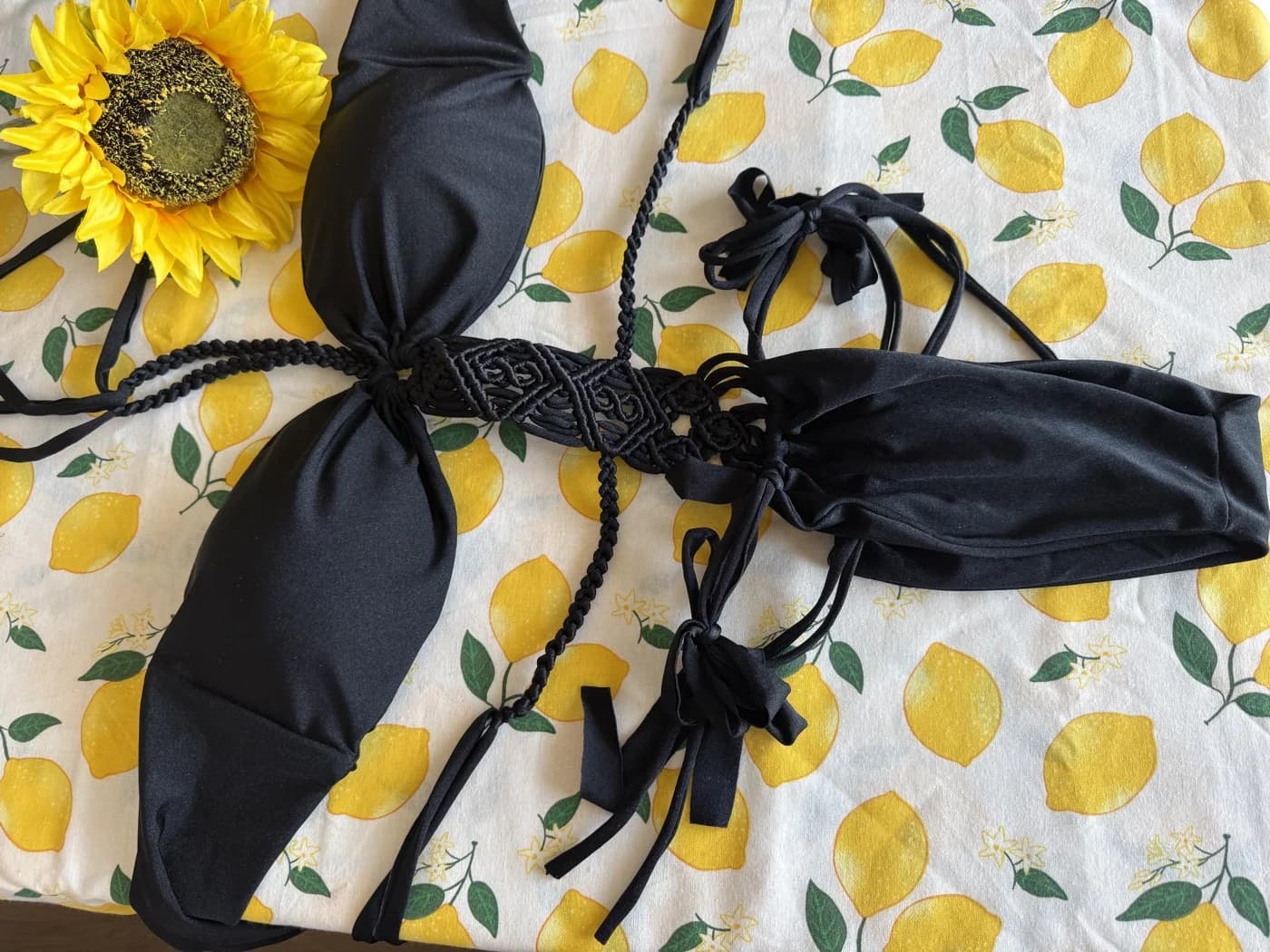 Bikini Trenzado · Negro